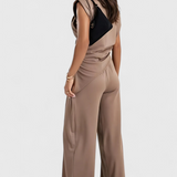 Σέτ Σοφία Ασύμμετρο με Ντραπέ Ώμους