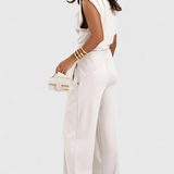 Σέτ Σοφία Ασύμμετρο με Ντραπέ Ώμους