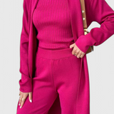 Mahalia Πλεκτό Σετ Τριών Τεμαχίων