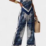 Leonie Σετ με Μοτίβο Paisley και Λουράκια