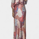 Shae Απαλό Σετ με Μπλούζα και Φλοράλ Φούστα Γοργονέ