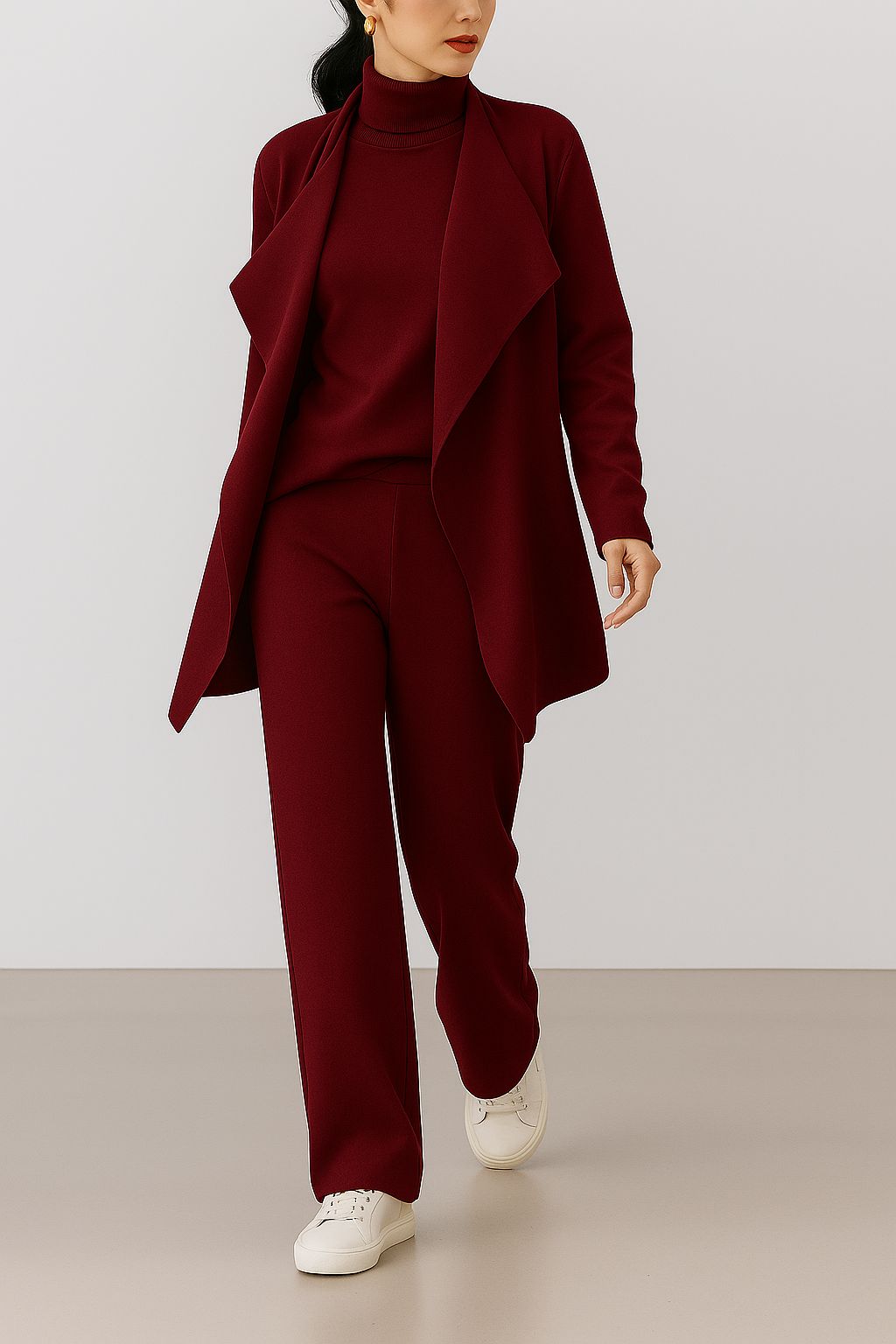 Melina | Σύνολο Καρντιγκάν, Πλεκτό & Παντελόνι "ΠΑΡΙΣΙ"