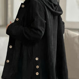 Cordia - Κοτλέ Μπουφάν με Κουκούλα