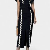 Fabiana Κομψό Τοπ με Βολάν και Αντίθετες Ραφές