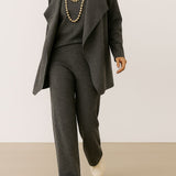 Melina | Σύνολο Καρντιγκάν, Πλεκτό & Παντελόνι "ΠΑΡΙΣΙ"