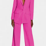 Marnie Σετ Σακάκι Ραμμένο Κατά Παραγγελία και Παντελόνι με Φαρδύ Μπατζάκι