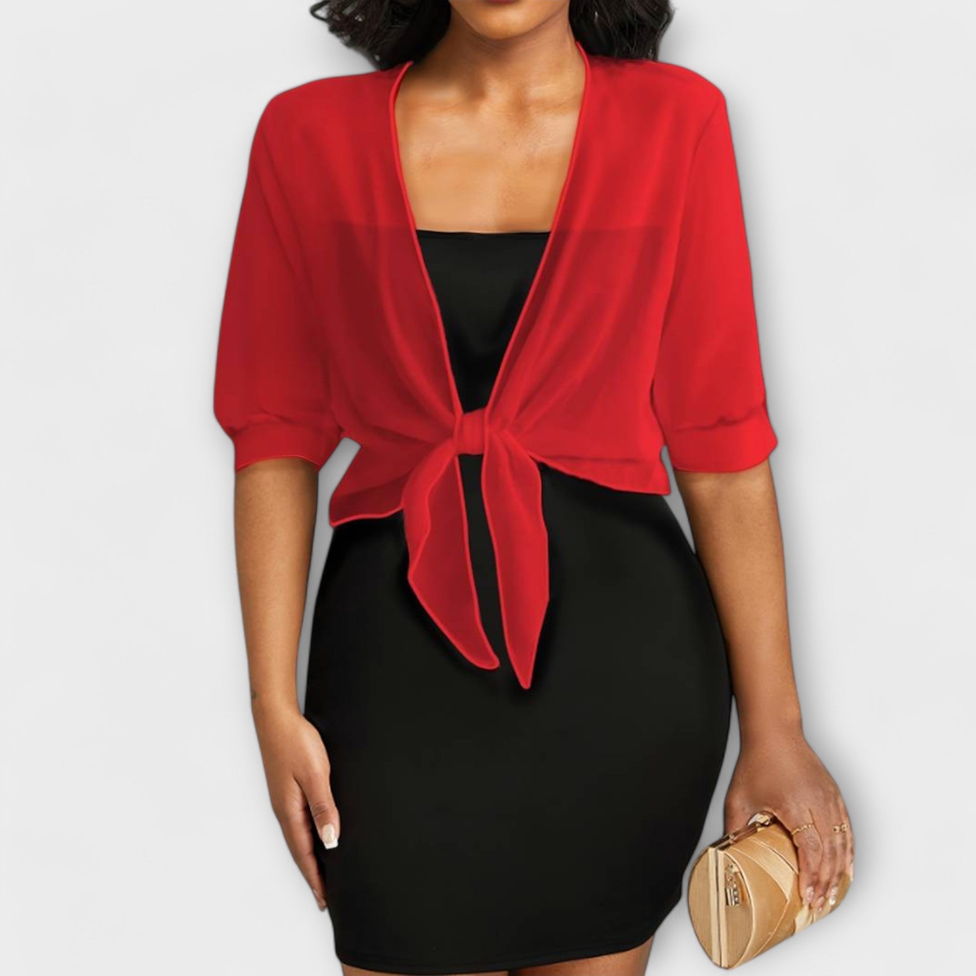 Ολίβια - Μπλούζα με ανοιχτό μπροστινό μέρος