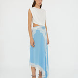 Alice | Φόρεμα midi με στριφτή λεπτομέρεια τύπου μπλούζας