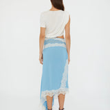 Alice | Φόρεμα midi με στριφτή λεπτομέρεια τύπου μπλούζας