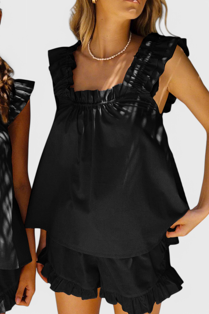 Σετ Lounge Victoria με Βολάν