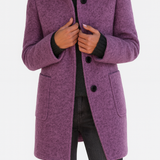 Alexia | Κομψό παλτό με ψηλό γιακά
