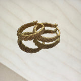 Σκουλαρίκια Στριφτά με Στυλ Twist