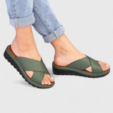 Annelym Ορθοπεδικά Wedge Σανδάλια για Εξωτερικούς Χώρους