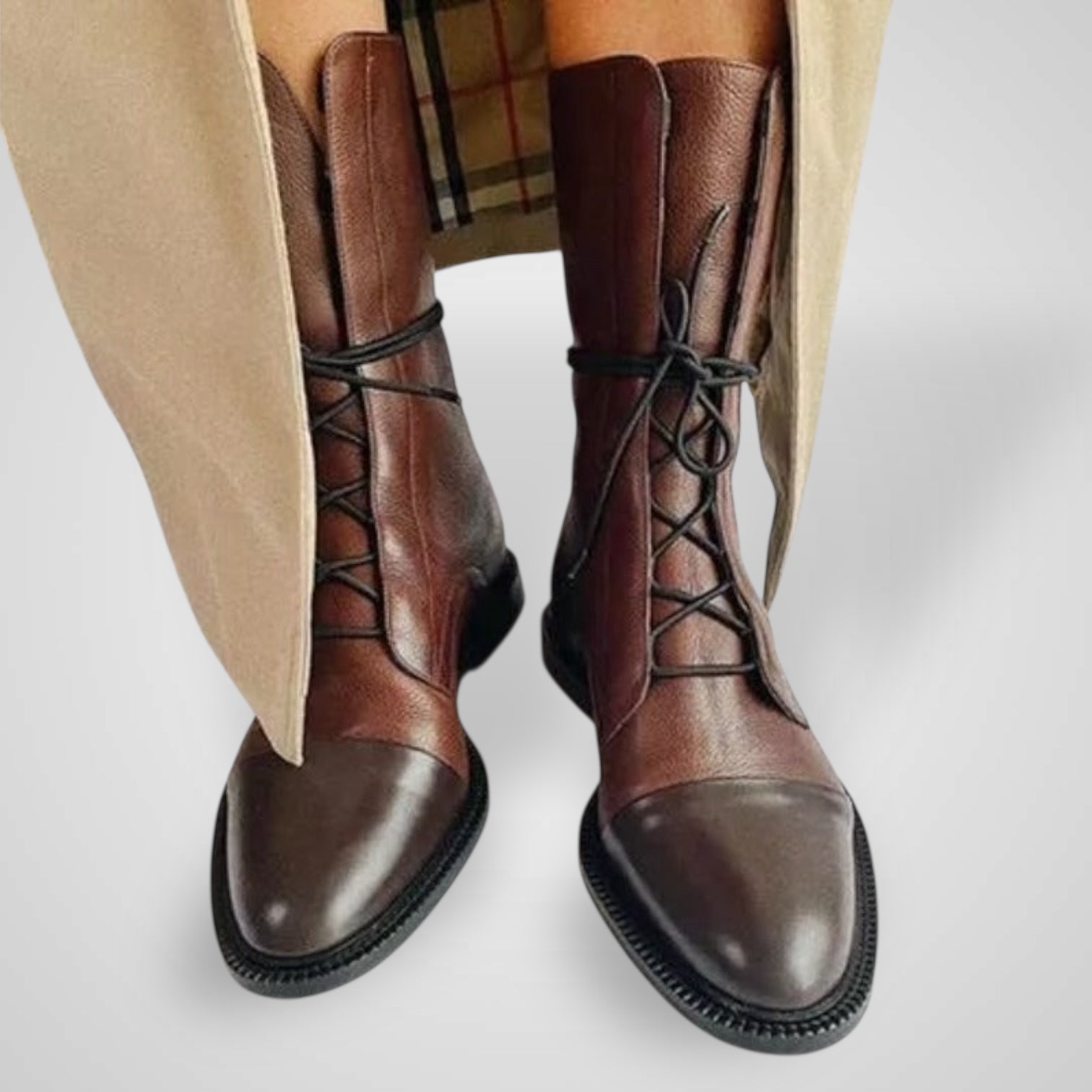 Βίτζι | Κομψό Χωρίς Ζωικά Προϊόντα Δέρμα Στον Αστράγαλο Μπότες για Γυναίκες