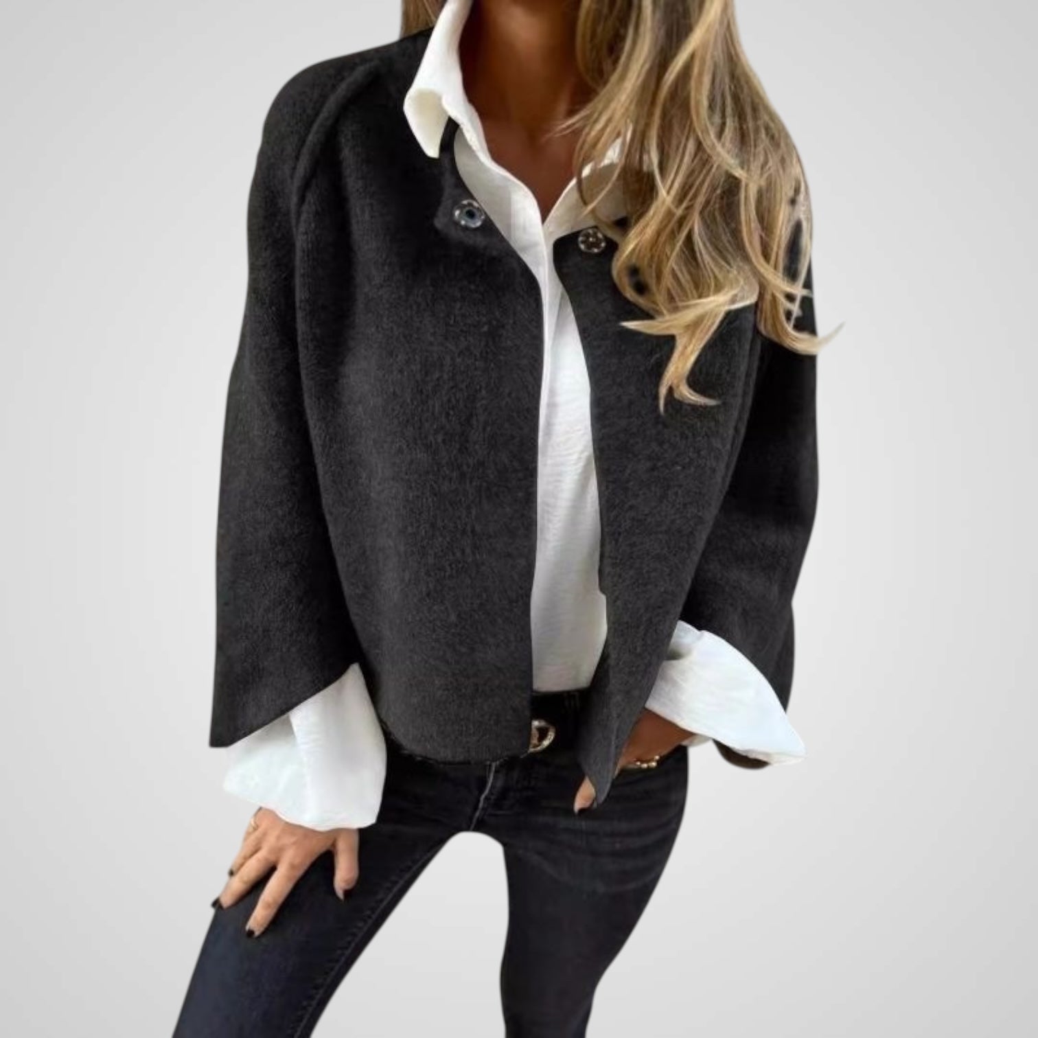 Τέσσα | Κομψό Κοντό Παλτό