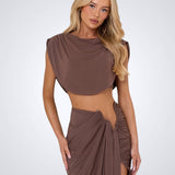 Kaia - Μάξι Σετ με Μεταλλικές Λεπτομέρειες