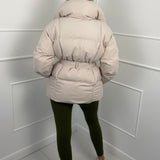 Karyl - Κοντό μπουφάν με ζώνη και τσέπες