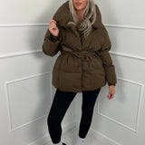 Karyl - Κοντό μπουφάν με ζώνη και τσέπες