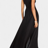 Alicia Κομψό Δίχρωμο Αμάνικο Σετ με Φαρδύ Παντελόνι