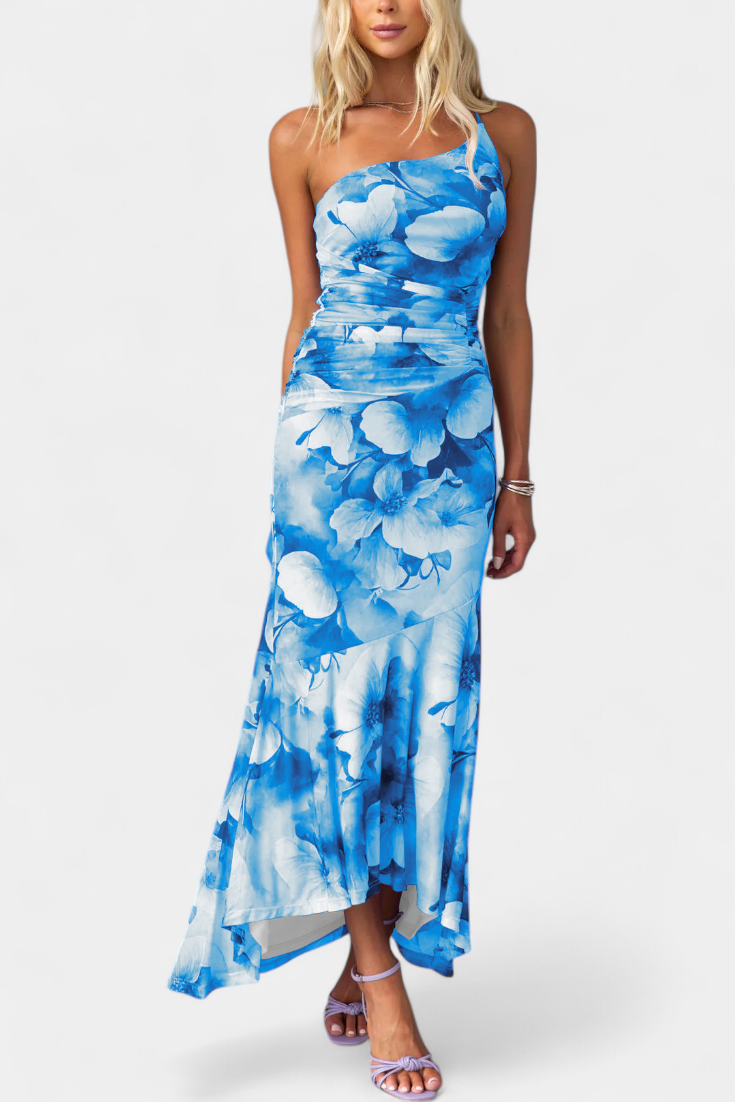 Abigail Μακρυμάνικο Φλοράλ Φόρεμα