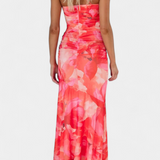 Abigail Μακρυμάνικο Φλοράλ Φόρεμα