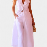 Eider Σετ με Μακρύ Γιλέκο και Ίσιο Παντελόνι