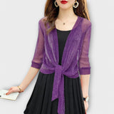 Ολίβια - Μπλούζα με ανοιχτό μπροστινό μέρος