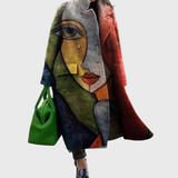 Παλτό φαρδιάς γραμμής με κλείσιμο τύπου wrap