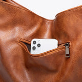 Νόρα - Καθημερινή Δερμάτινη Τσάντα