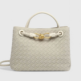 Τσάντα Ημέρας Πλεκτή Ινδigo