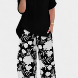 Aivy Φλοράλ Σετ Δύο Τεμαχίων με Χαλαρή Αίσθηση