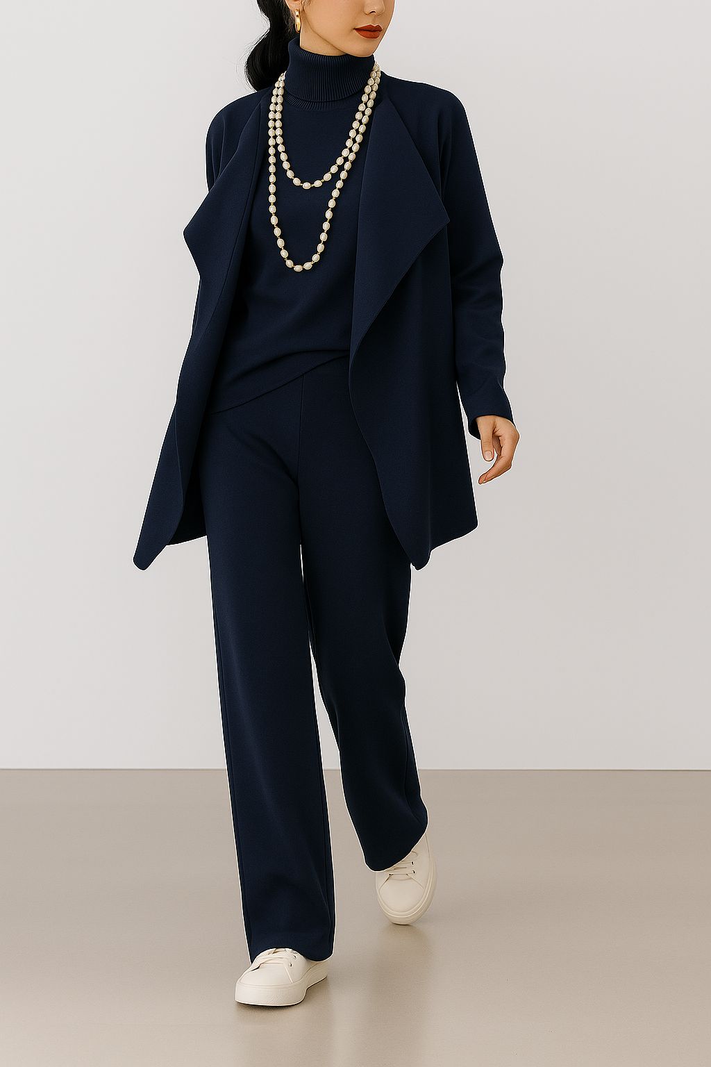 Melina | Σύνολο Καρντιγκάν, Πλεκτό & Παντελόνι "ΠΑΡΙΣΙ"