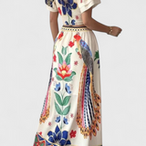 Itzel Μποέμ Σετ με Εθνικό Στάμπα