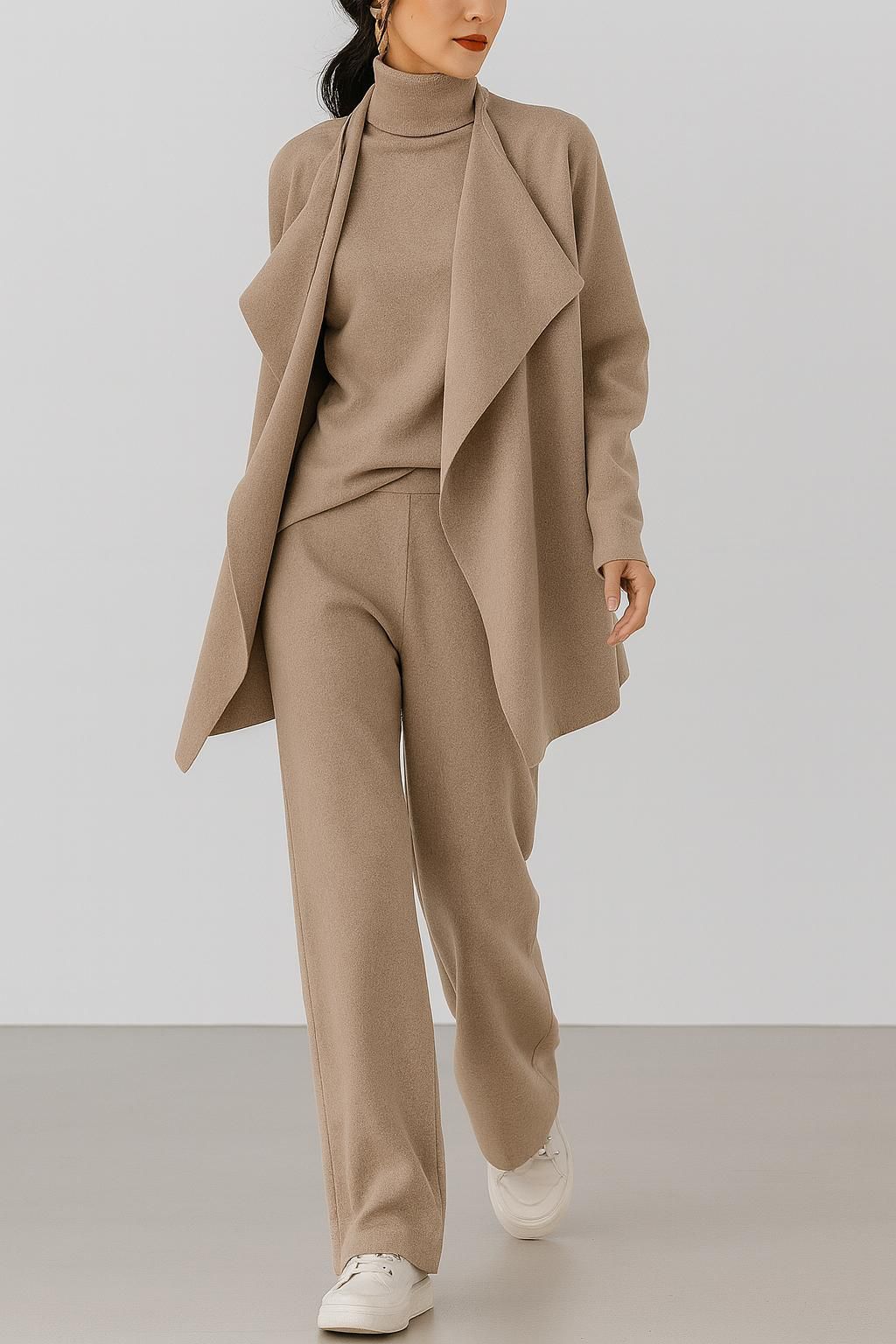 Melina | Σύνολο Καρντιγκάν, Πλεκτό & Παντελόνι "ΠΑΡΙΣΙ"