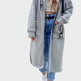 Μακρύ Παλτό με Κουκούλα