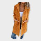 Μάλλινο Παλτό με Κομψό Κλείσιμο