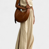 Portia Σετ από Βαμβάκι και Λινό με Πλαϊνό Άνοιγμα