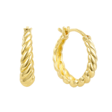 Σκουλαρίκια Στριφτά με Στυλ Twist