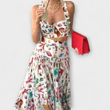 Heather - Κομψό σετ φούστας 2 τεμαχίων