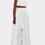 Danitza Ρομαντικό Σετ με Δαντέλα και Διάτρητο Φλοράλ Σχέδιο