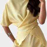 Βελέδα Σετ με Τοπ με Σταυρωτές Τιράντες και Αέρινη Φούστα