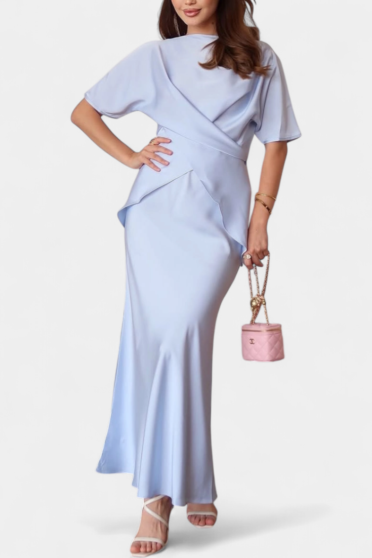 Βελέδα Σετ με Τοπ με Σταυρωτές Τιράντες και Αέρινη Φούστα