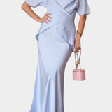 Βελέδα Σετ με Τοπ με Σταυρωτές Τιράντες και Αέρινη Φούστα