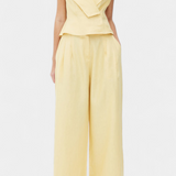 Χέιντεν | Σετ με Ασύμμετρο Τοπ και Παντελόνι Παλάτσο