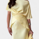 Βελέδα Σετ με Τοπ με Σταυρωτές Τιράντες και Αέρινη Φούστα