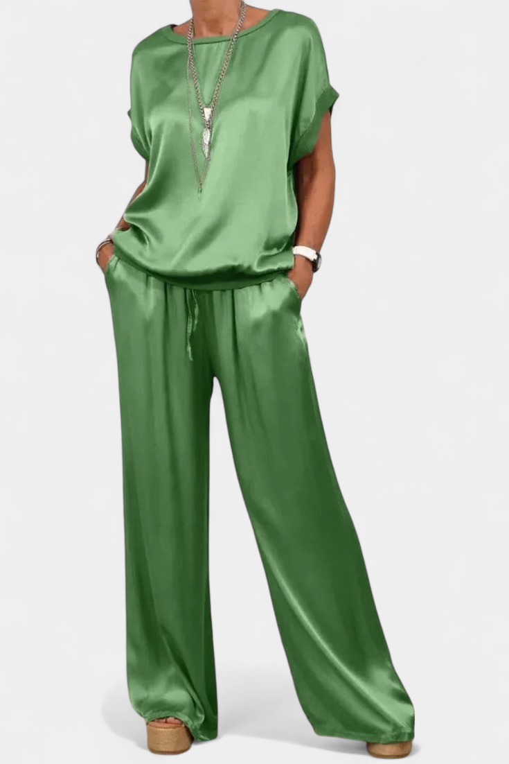 Blasa Ανοιξιάτικο Σετ Δύο Τεμαχίων με Εκλεπτυσμένο Στυλ