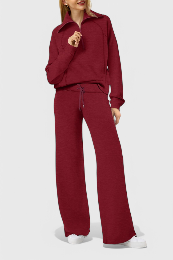 Σετ Lounge Δύο Τεμαχίων Berken με Μακριά Μανίκια