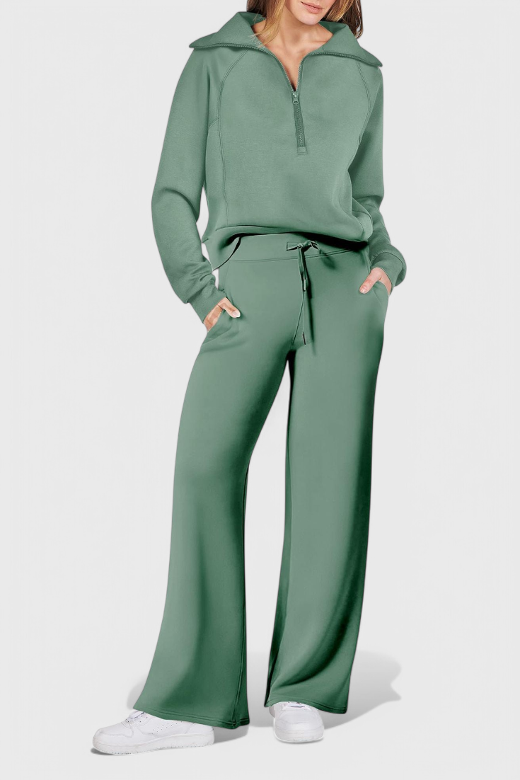 Σετ Lounge Δύο Τεμαχίων Berken με Μακριά Μανίκια