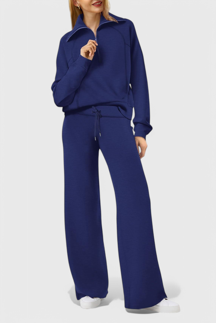 Σετ Lounge Δύο Τεμαχίων Berken με Μακριά Μανίκια