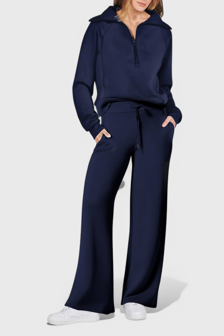 Σετ Lounge Δύο Τεμαχίων Berken με Μακριά Μανίκια